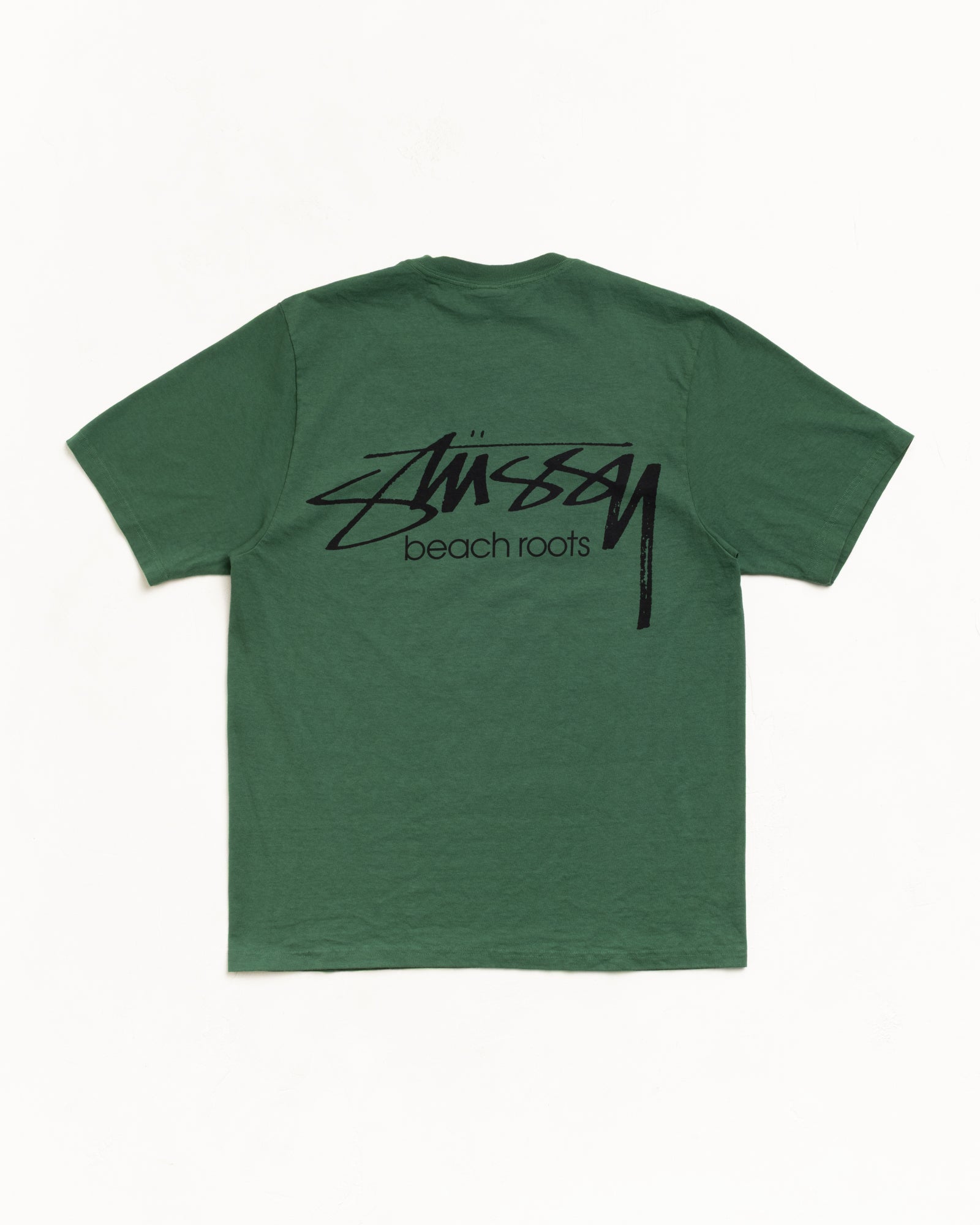 Beach Roots Tee Pigment Dyed – Pine | Tees | Stüssy Canada