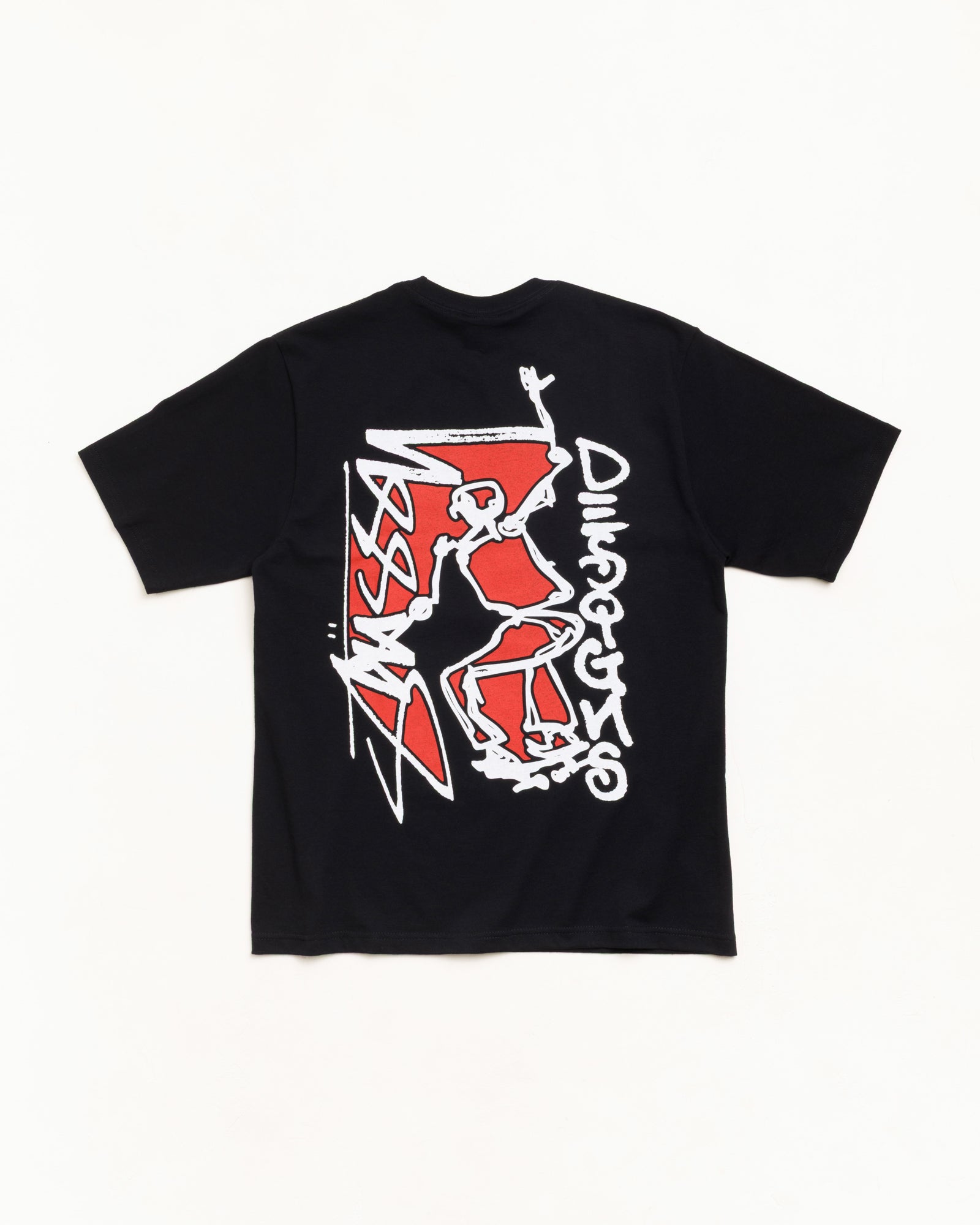 STUSSY キャラクターTシャツ Smooth SK8 Tee - Black | Tees | Stüssy Canada