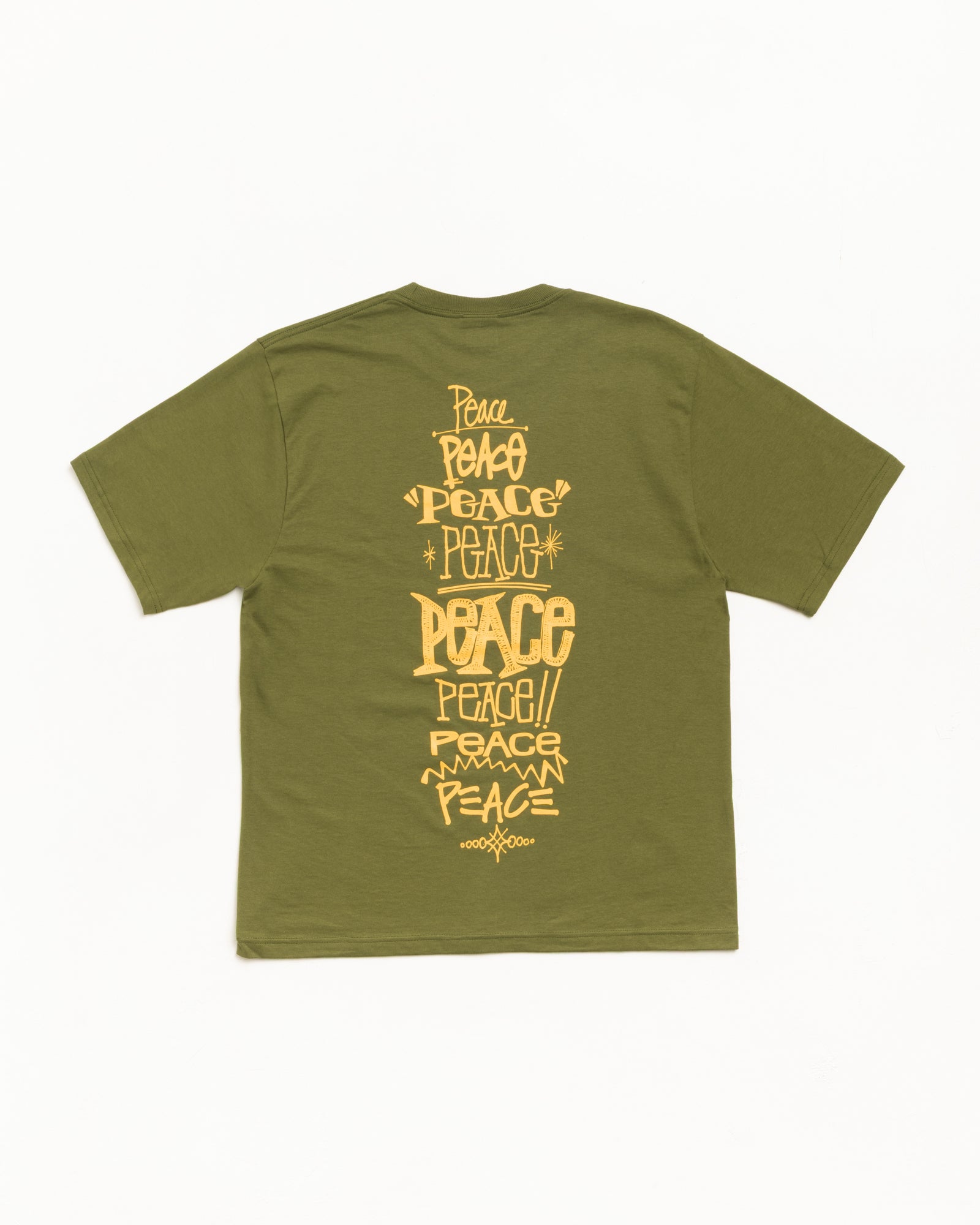 Peace Increased Tee - Olive | Tees | Stüssy Canada
