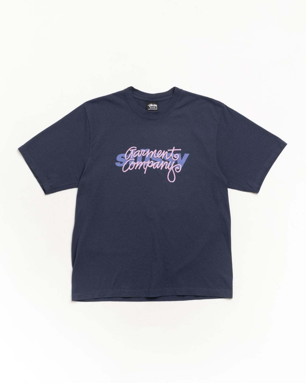Garment Co. Pig. Dyed Tee Unisex Short Sleeve In Midnight