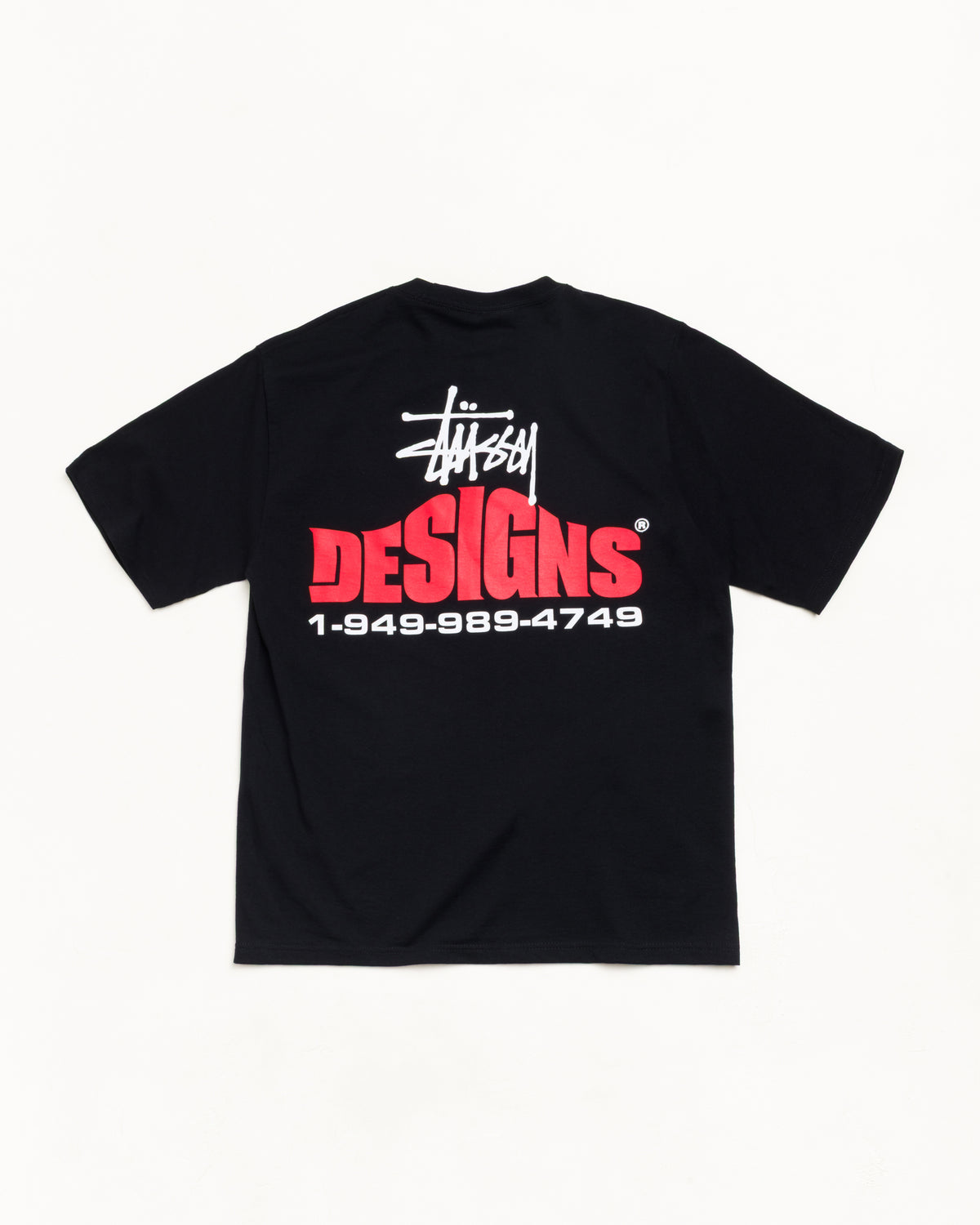 Designs Tee Unisex Short Sleeve In Black
