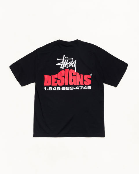 Designs Tee Unisex Short Sleeve In Black
