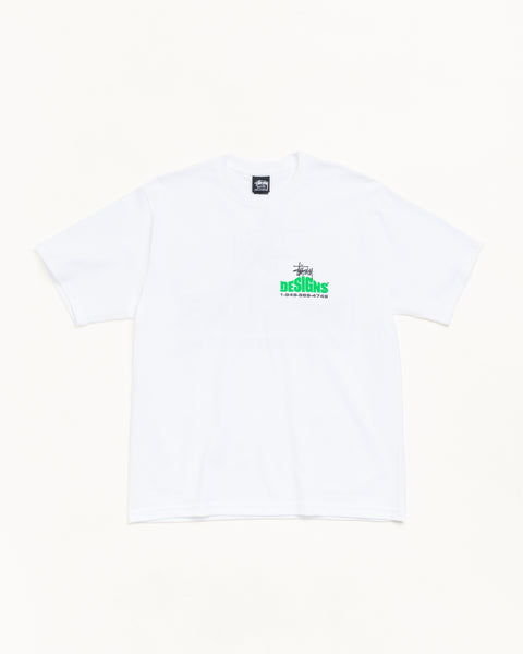 Designs Tee Unisex Short Sleeve In White
