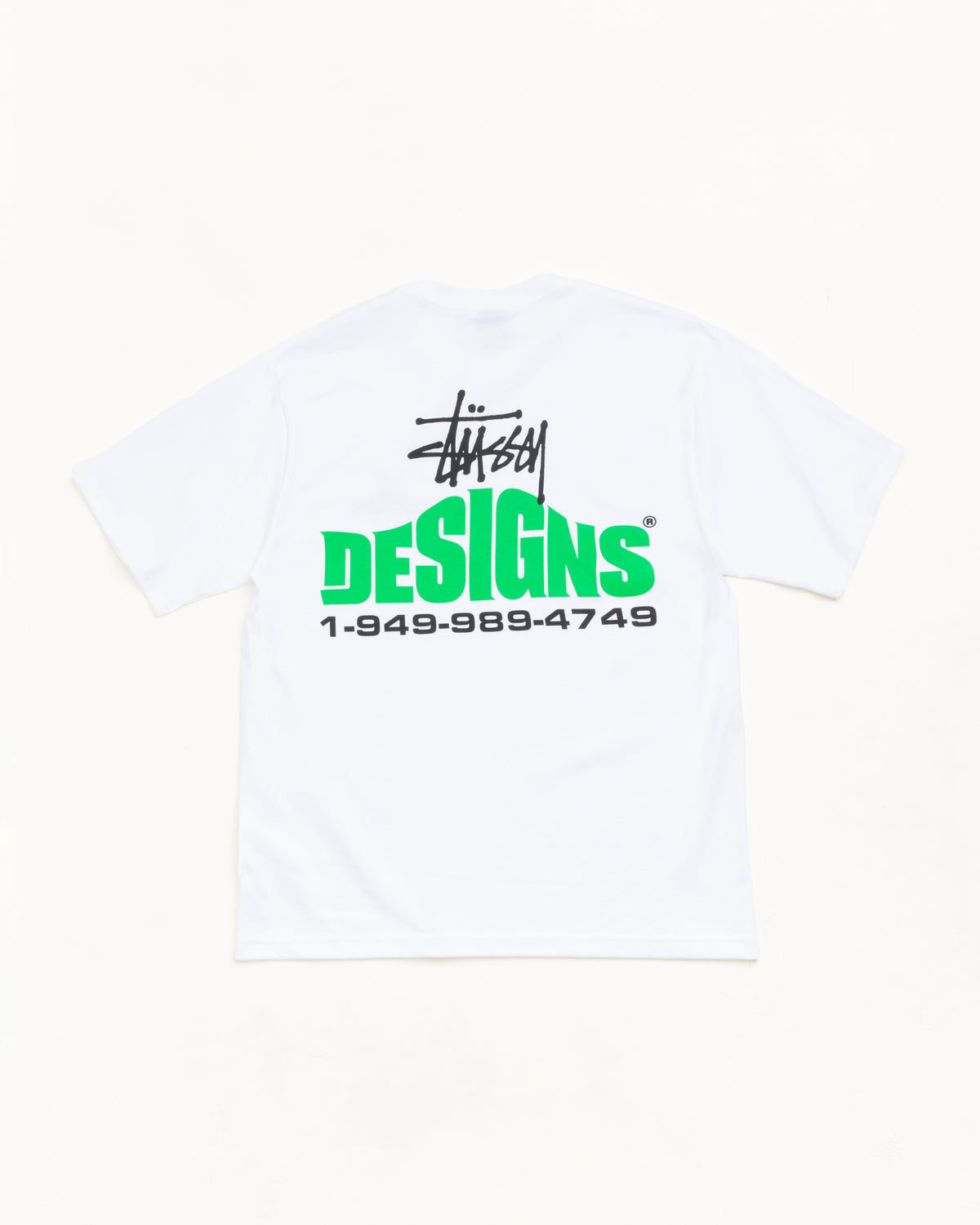 Designs Tee Unisex Short Sleeve In White