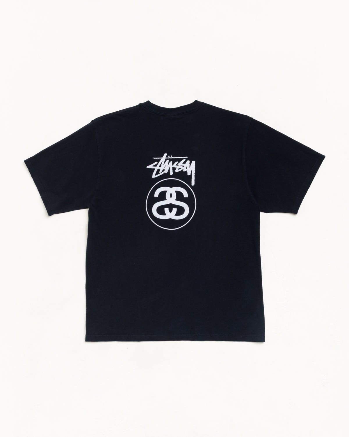 Stock Link Tee Unisex Short Sleeve In Black