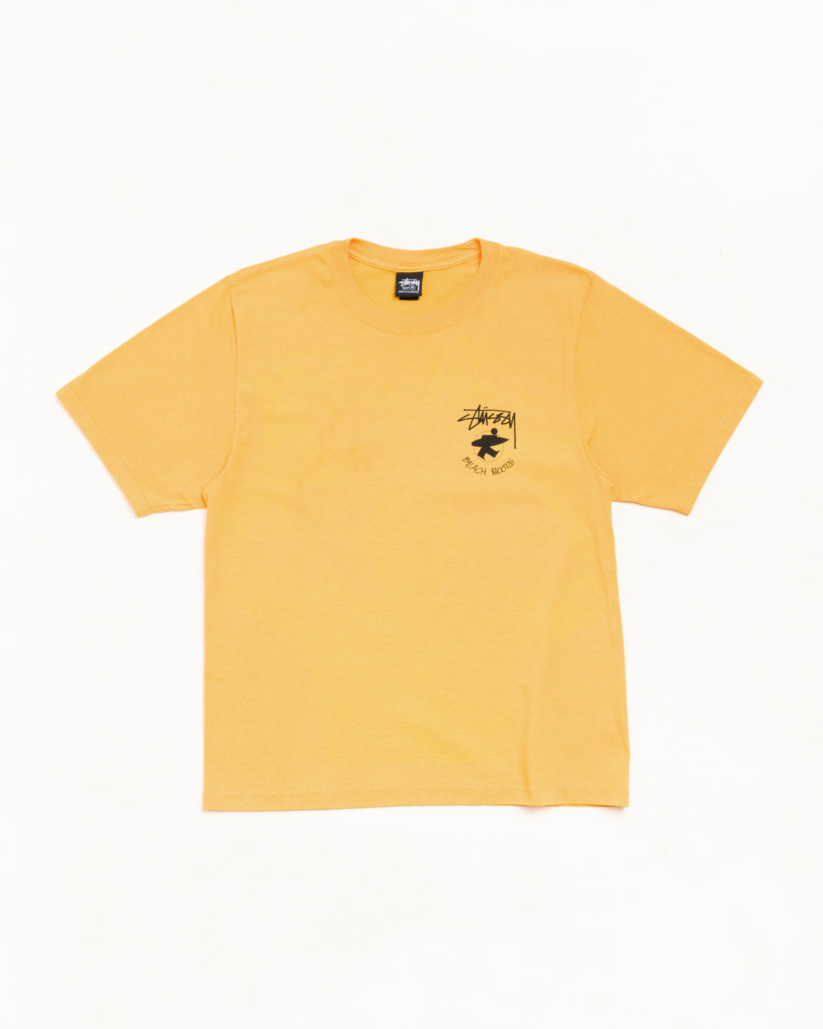 Stand Firm Pig. Dyed Tee Unisex Short Sleeve In Marigold