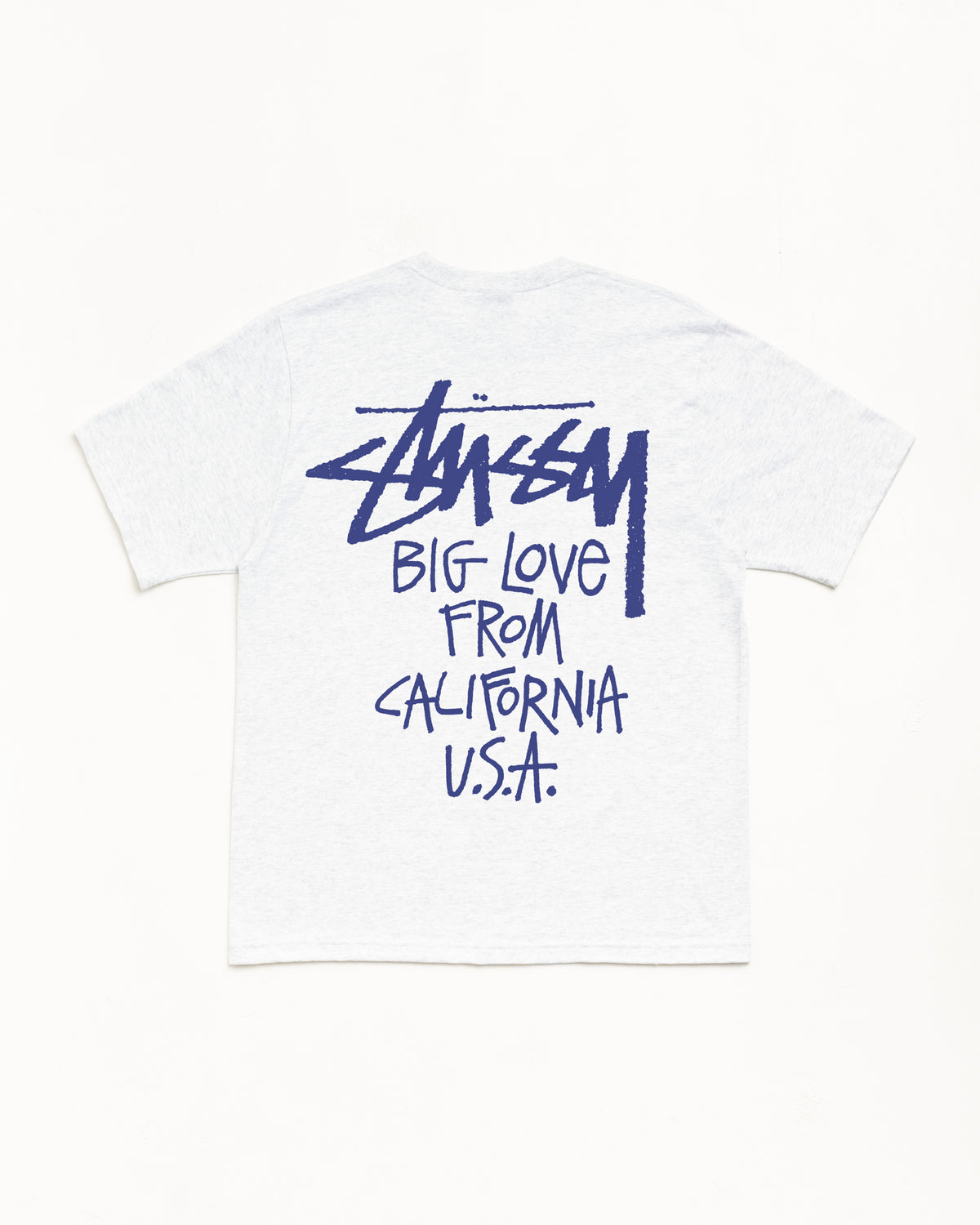 Big Love Tee – Ash Heather | Tees | Stüssy Canada