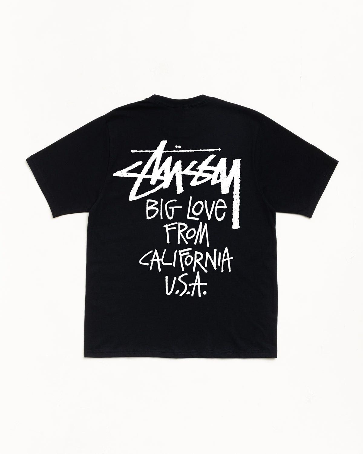 Big Love Tee – Black | Tees | Stüssy Canada