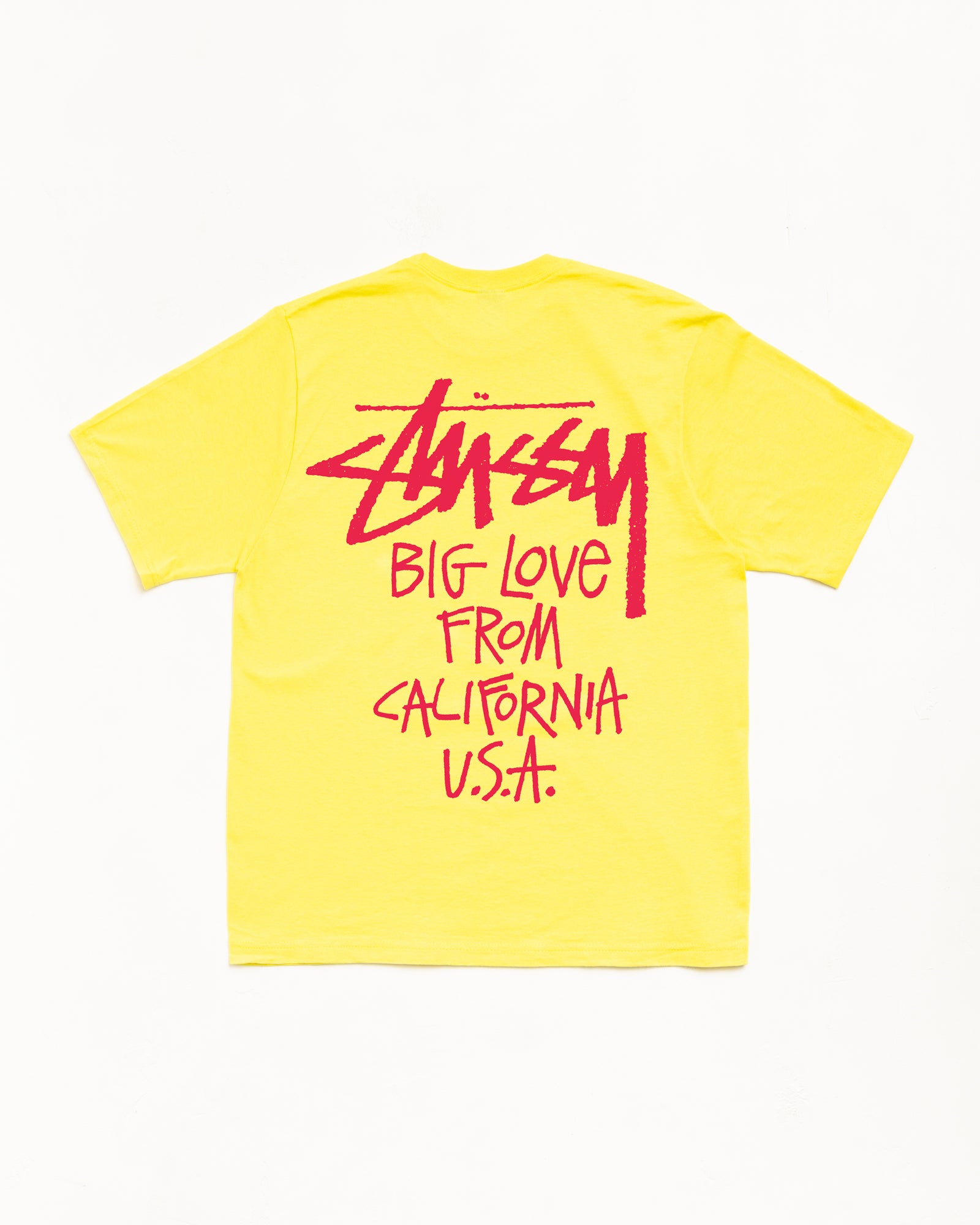 Big Love Tee – Lemon | Tees | Stüssy Canada