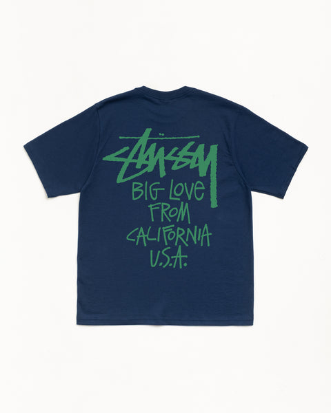 Big Love Tee Mens Short Sleeve in the color Navy