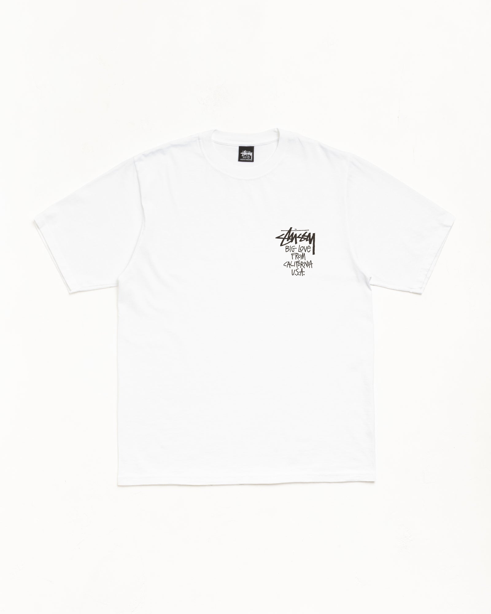 Big Love Tee Mens Short Sleeve In White