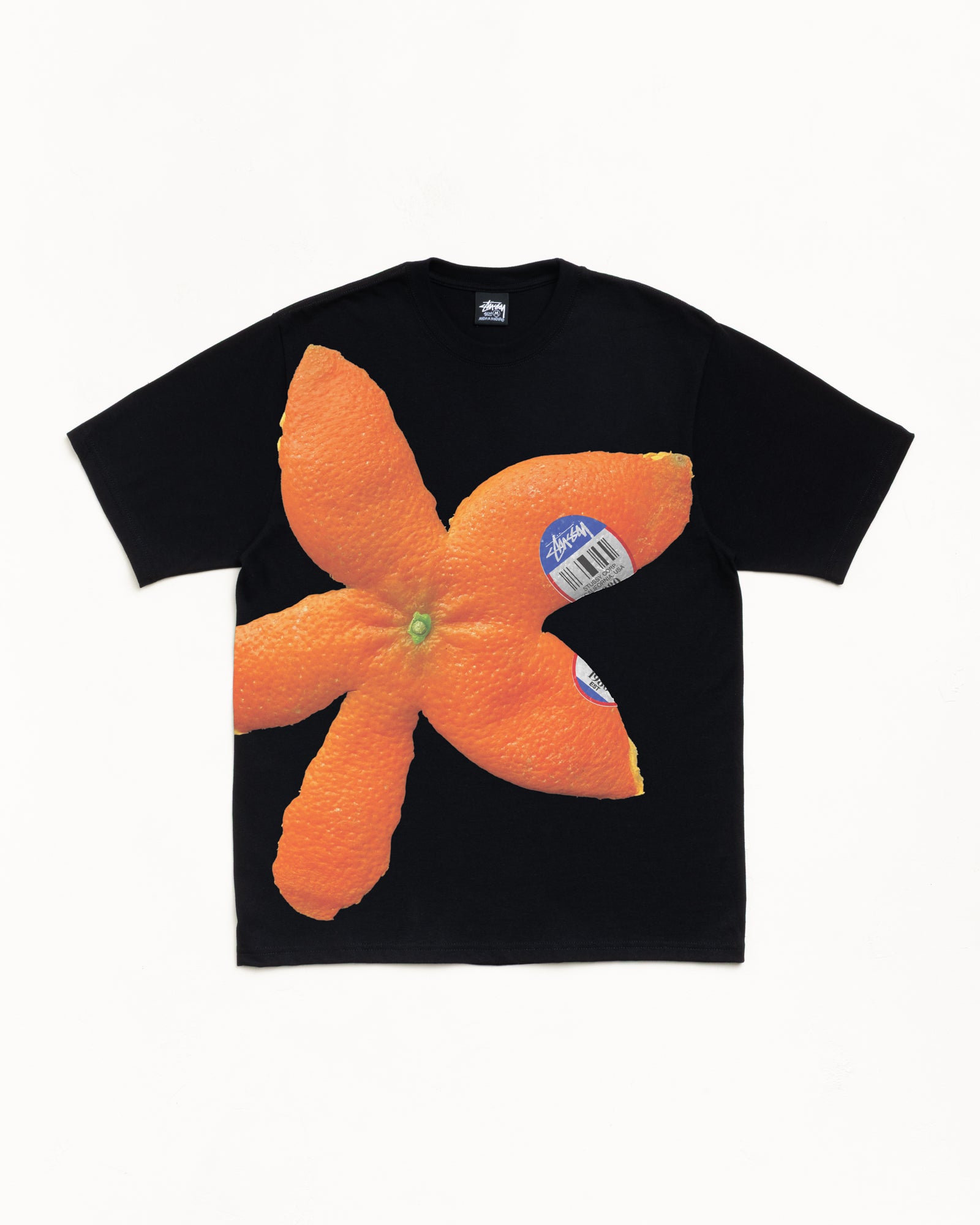 Citrus Tee Mens Short Sleeve In Black