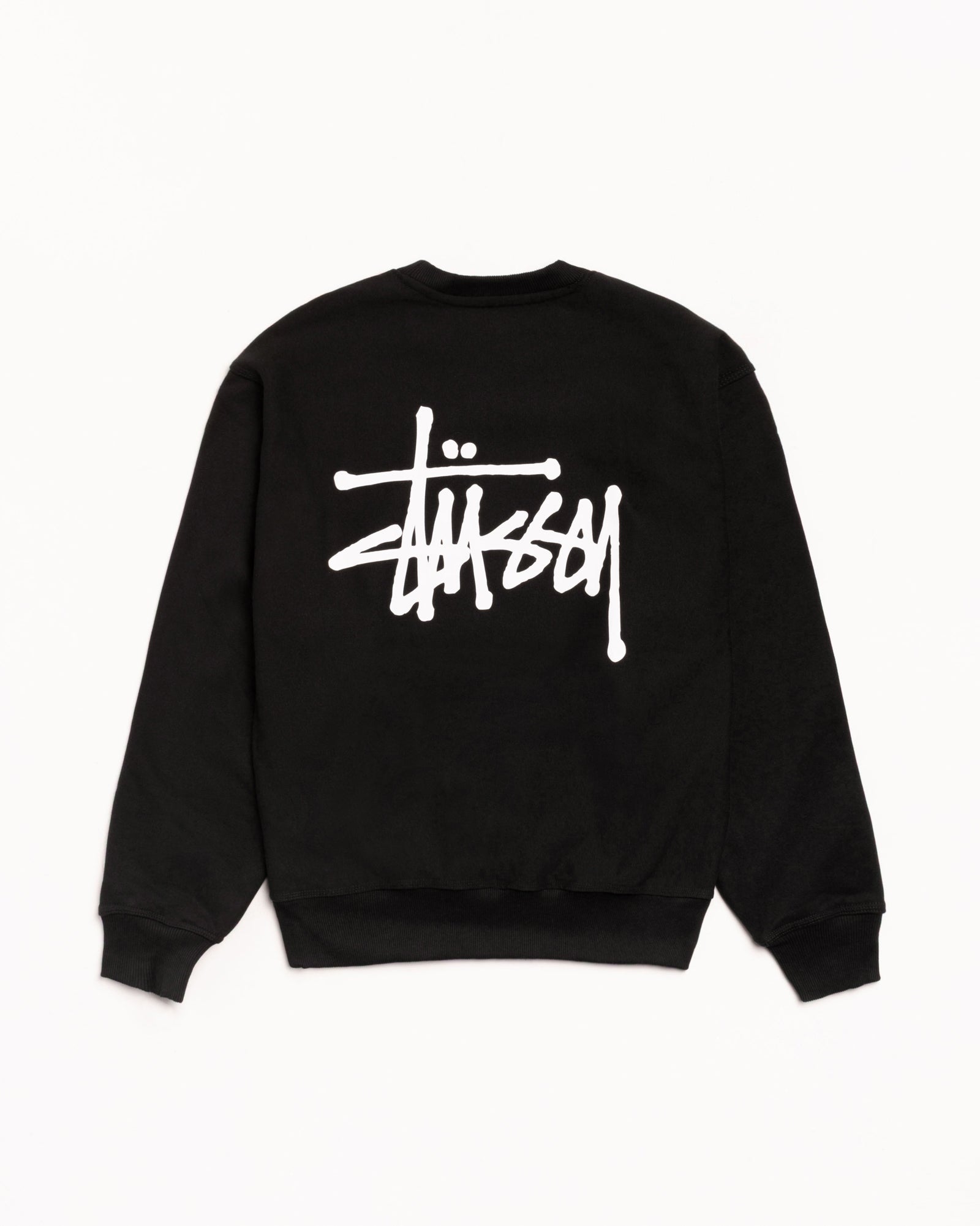 トップス BASIC STUSSY CREW BLACK XL Basic Stüssy Crew – Black | Crew Sweats | Stüssy Canada