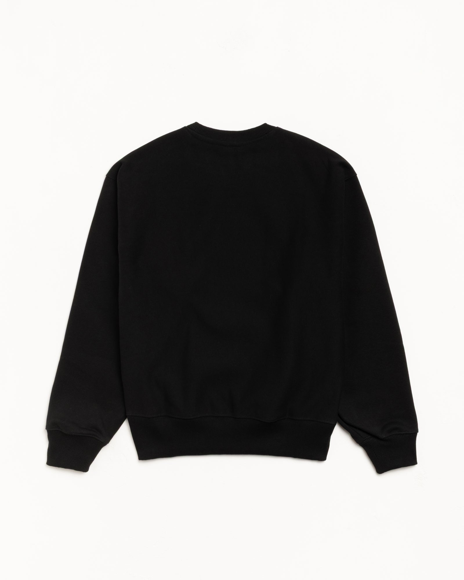 Long Range Crew – Black | Crew Sweats | Stüssy Canada