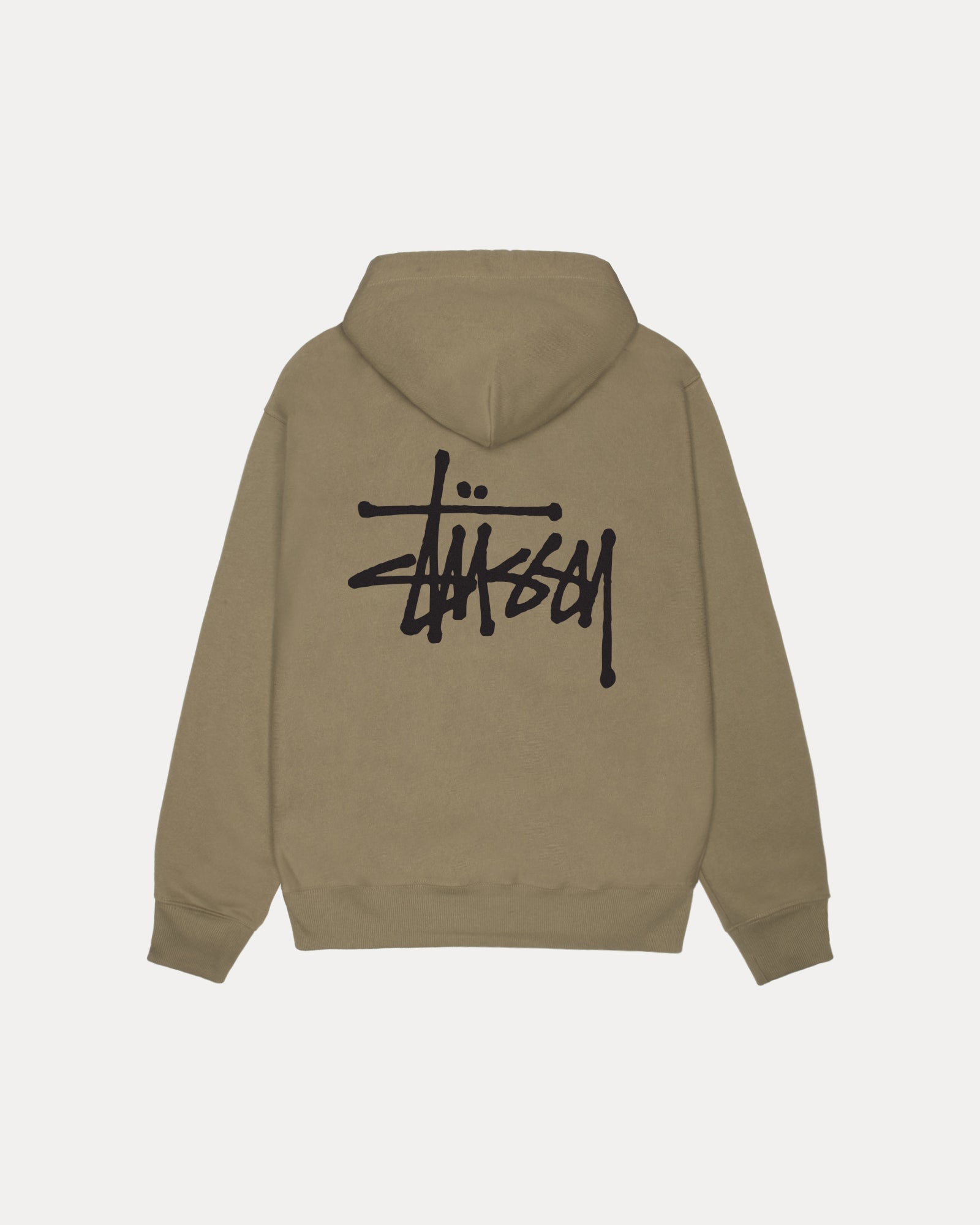 Basic Stussy Hood Mens Long Sleeve In Army