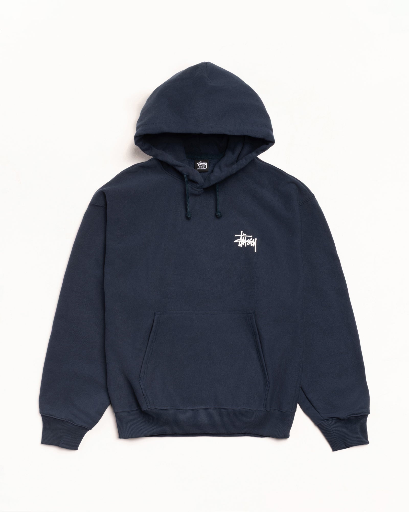 Basic Stussy Hood Mens Long Sleeve In Navy