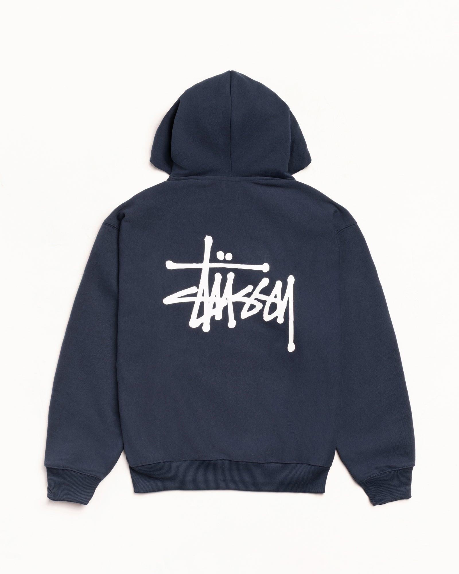 Basic Stüssy Hoodie – Navy Sweats Stüssy Canada