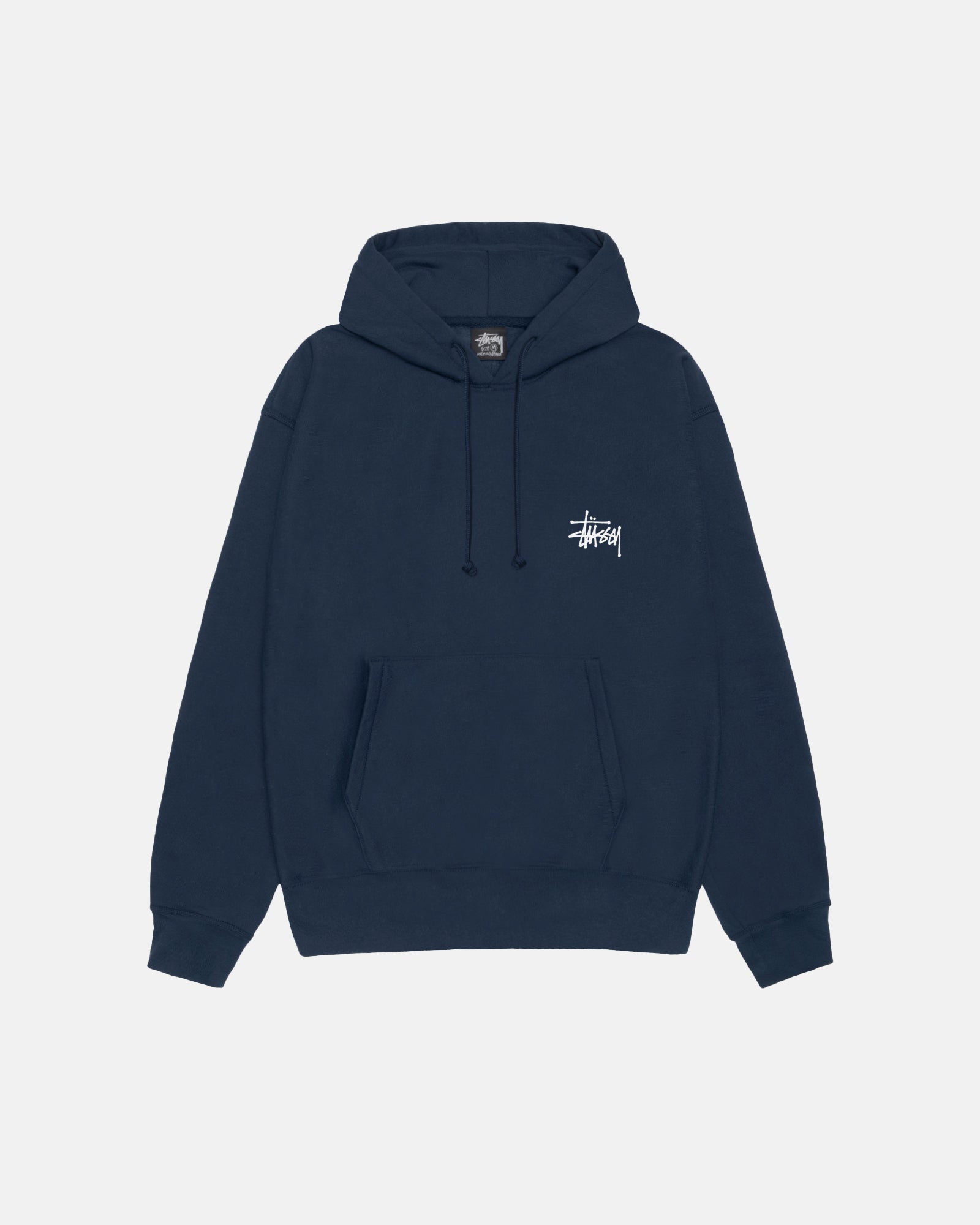 Basic Stussy Hood Mens Long Sleeve In Navy