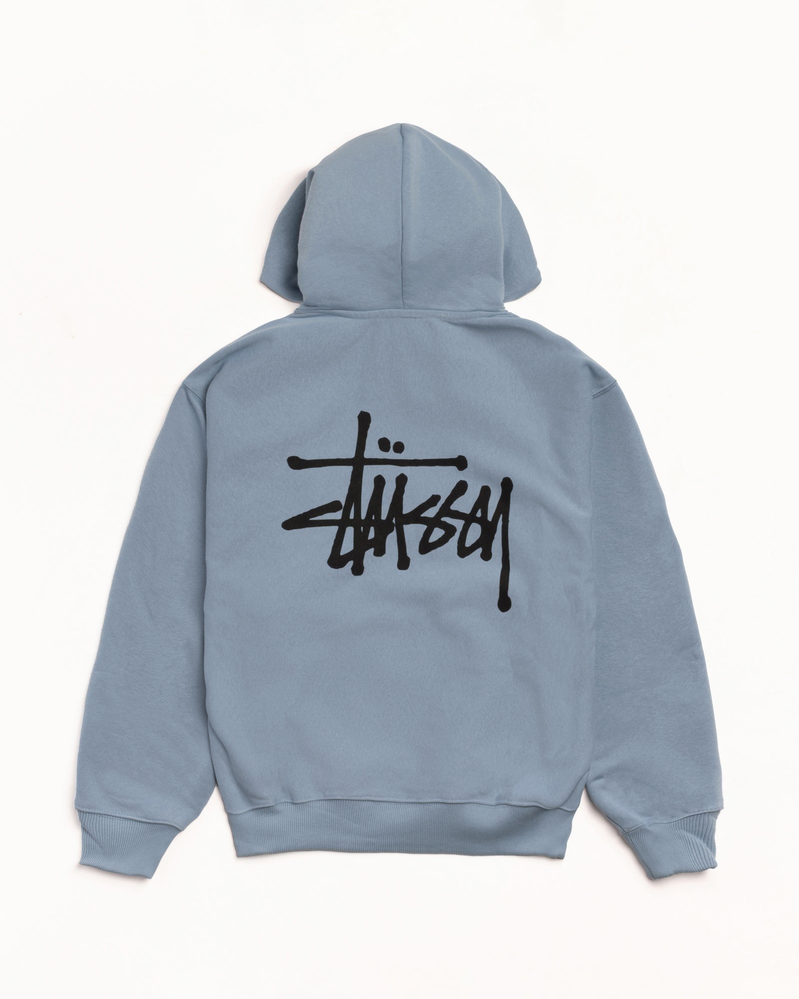 Basic Stüssy Hoodie – Slate | Sweats | Stüssy Canada