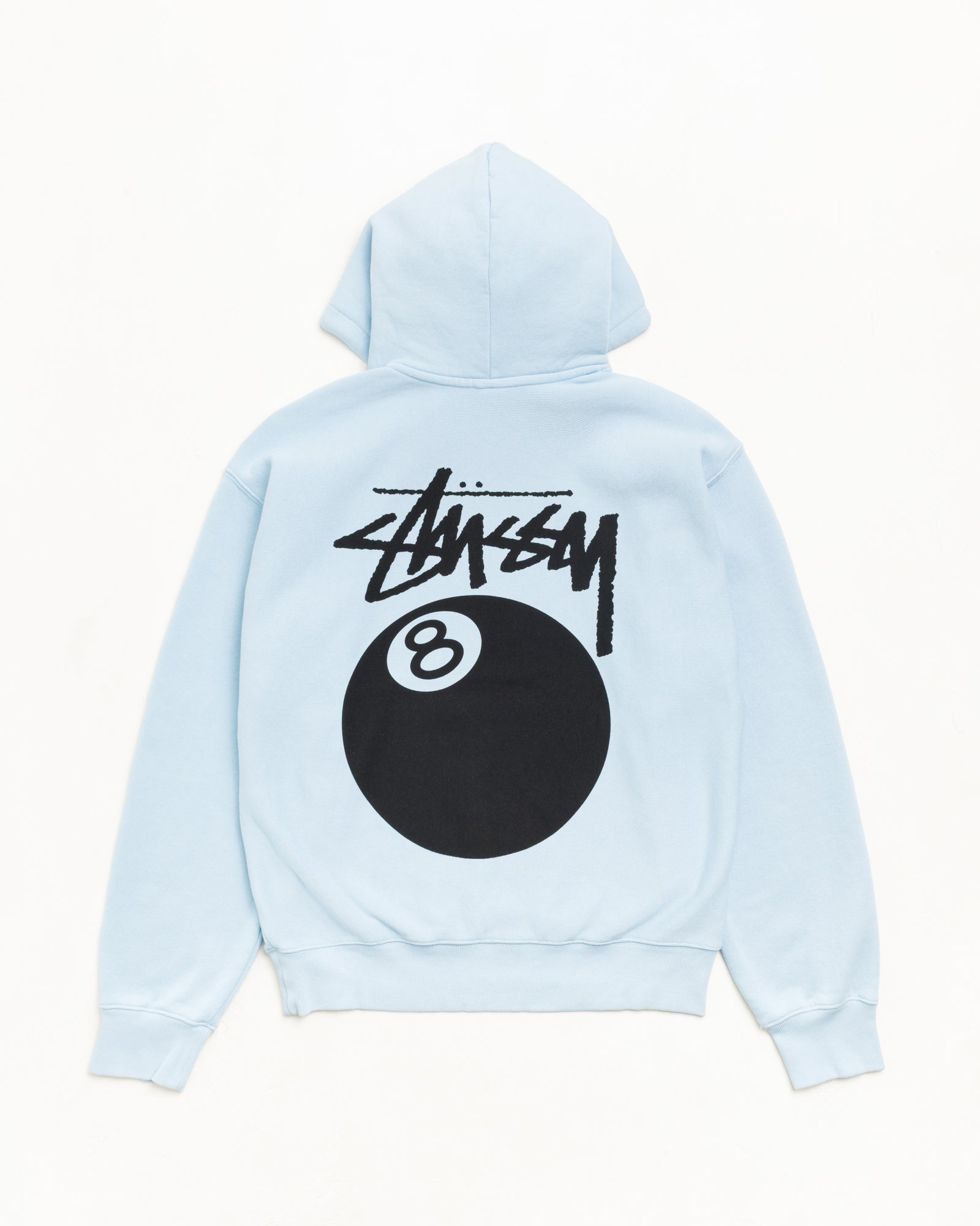 Stüssy I.S.T. ロゴパーカー 8 Ball Hoodie Garment Dyed – Sky Blue | Sweats | Stüssy Canada