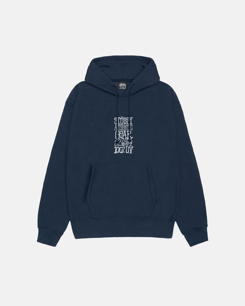 Authentic Gear Hood Mens Long Sleeve In Navy