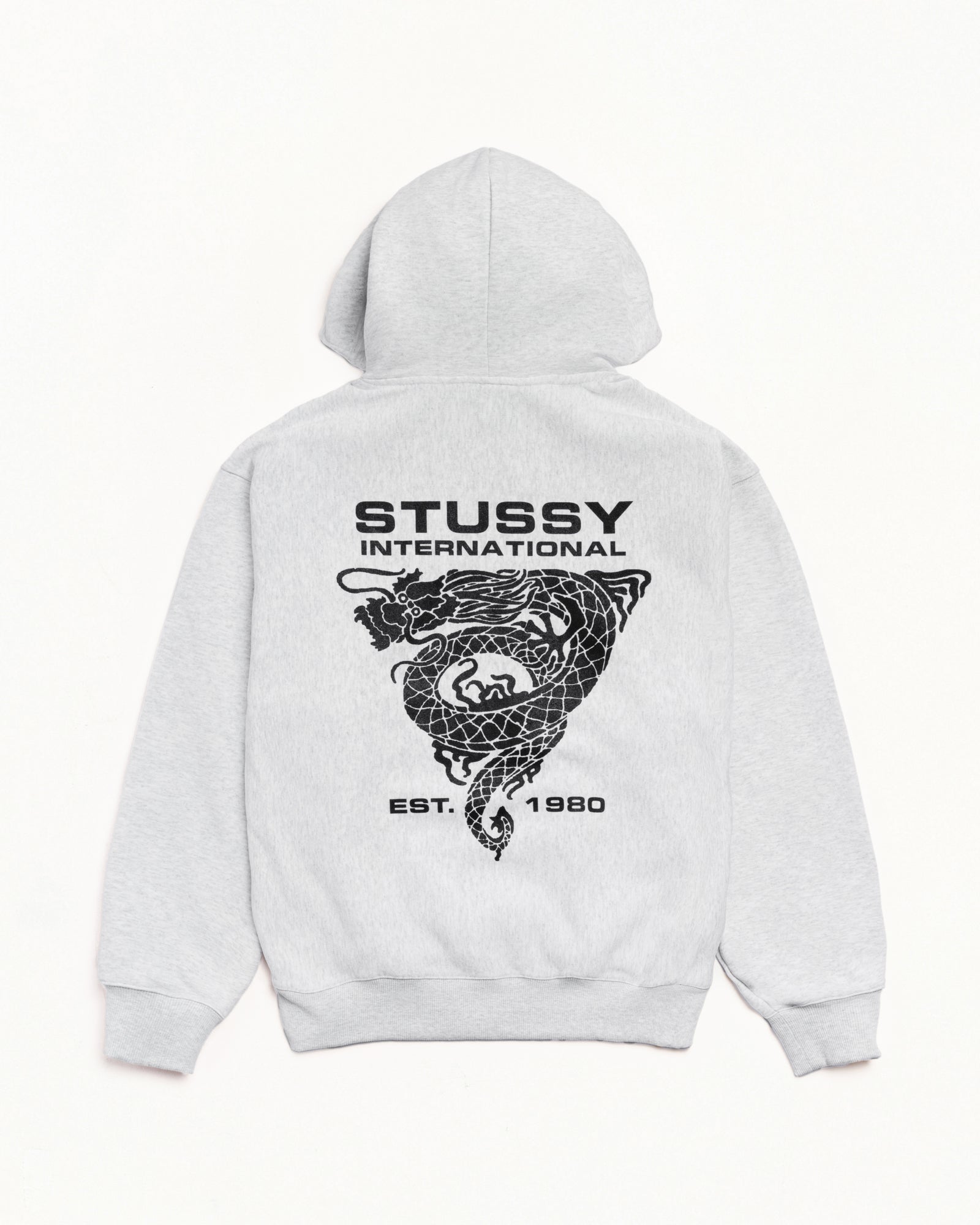Dragon Hoodie – Ash Heather | Sweats | Stüssy Canada