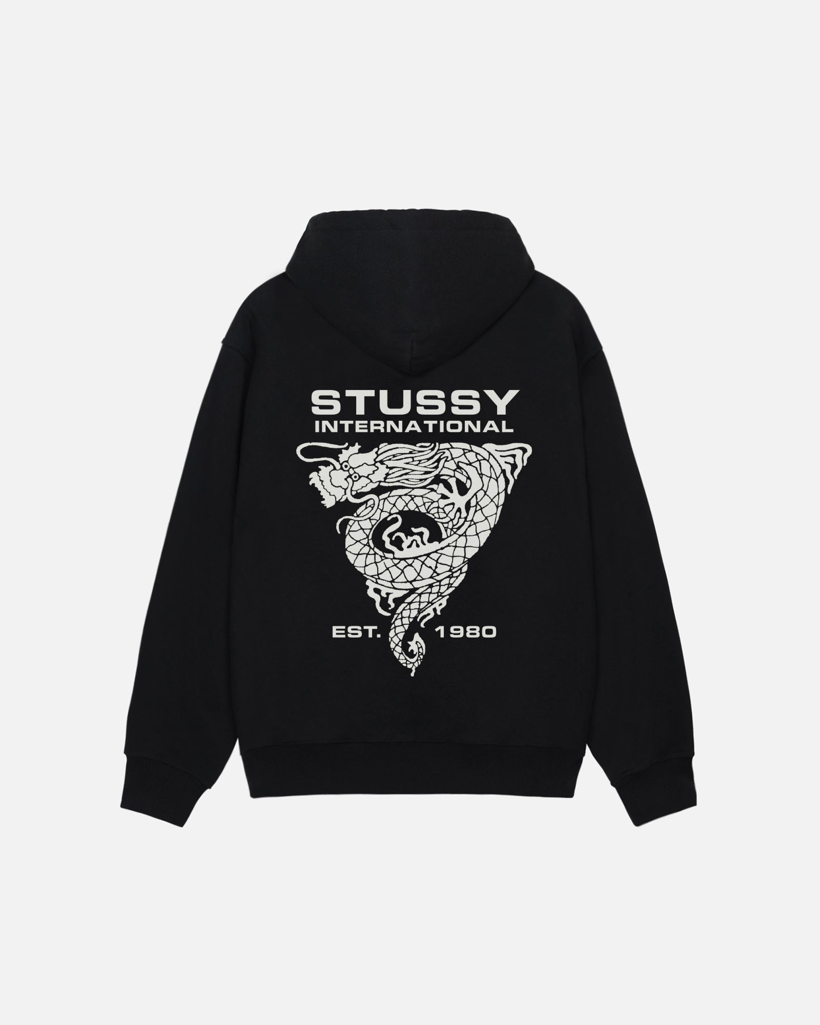 Dragon Hood Mens Long Sleeve In Black