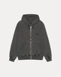 BASIC STÜSSY ZIP HOODIE PIGMENT DYED