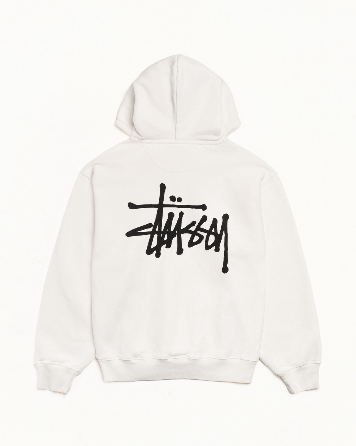 Basic Stüssy Zip Hoodie Pigment Dyed – Natural | Tee & Sweats 
