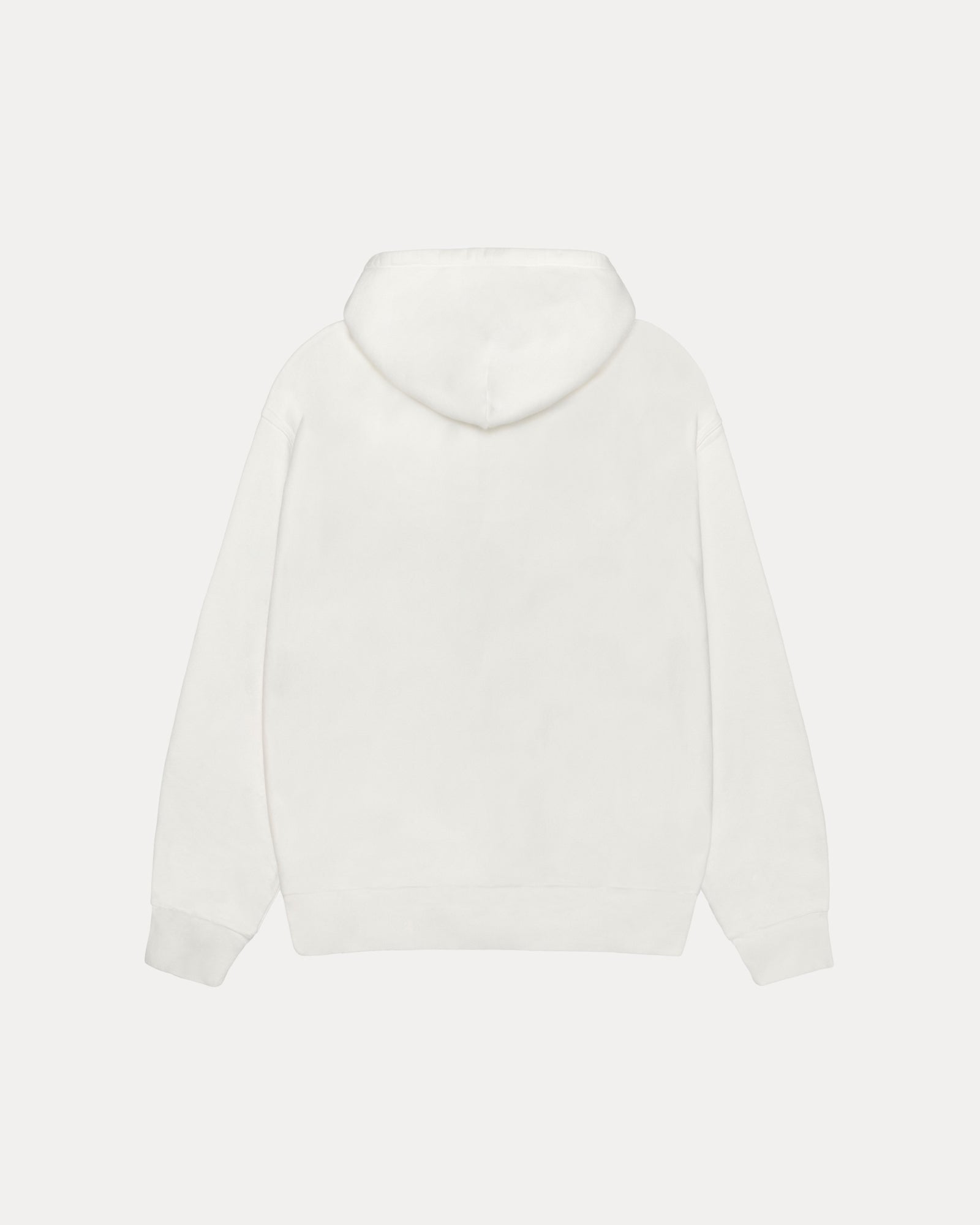 Stussy Wear Pig. Dyed Zip Hood Mens Long Sleeve In Natural