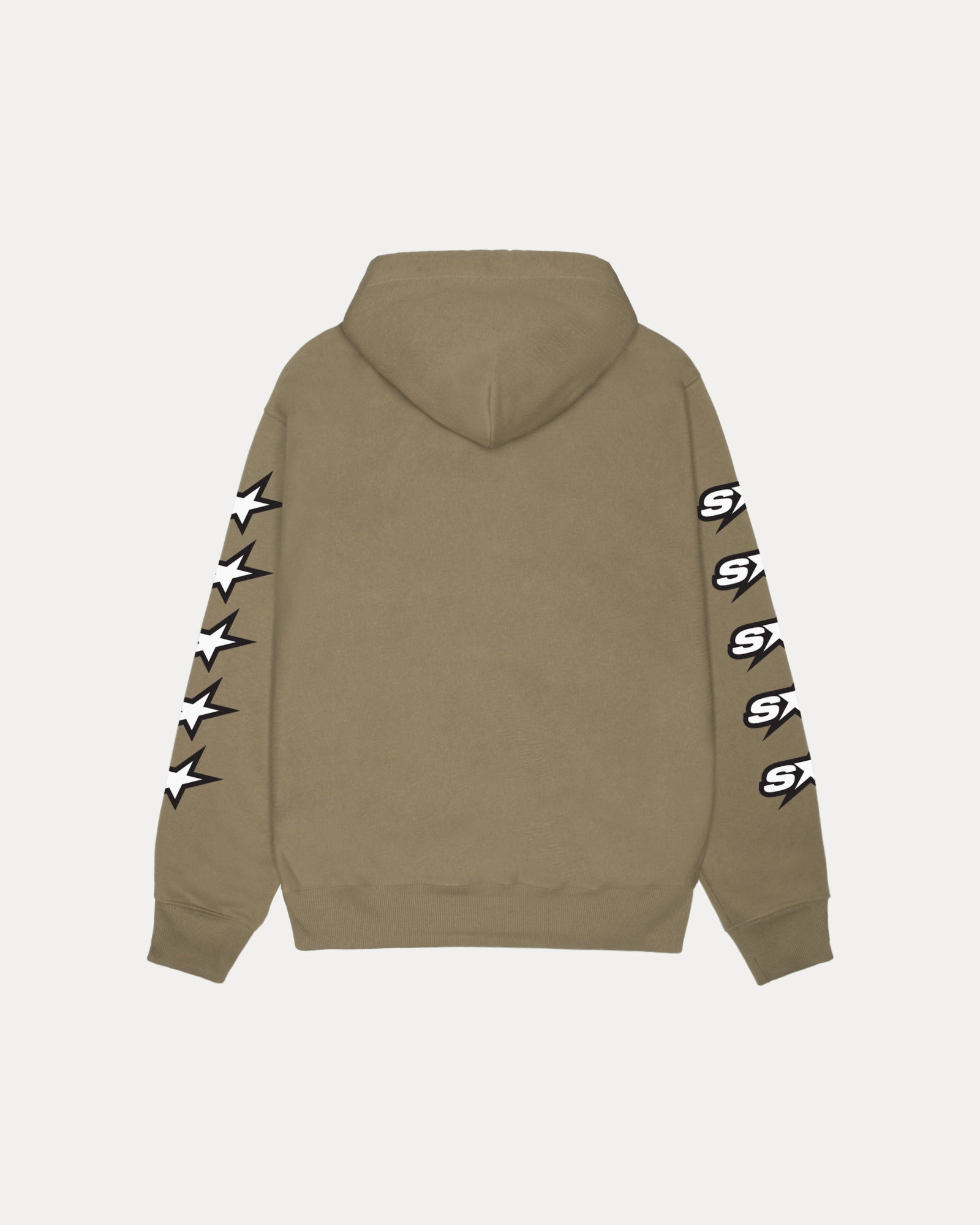 Speedway Zip Hood Mens Long Sleeve In Army