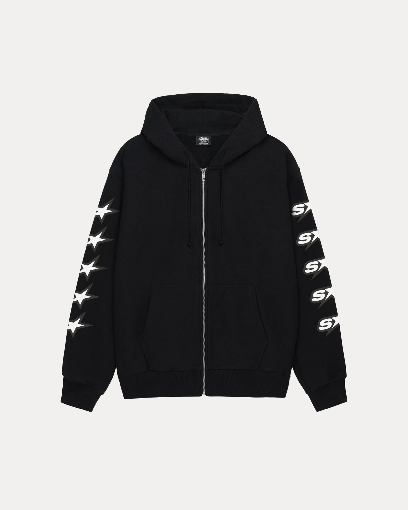 Speedway Zip Hood Mens Long Sleeve In Black