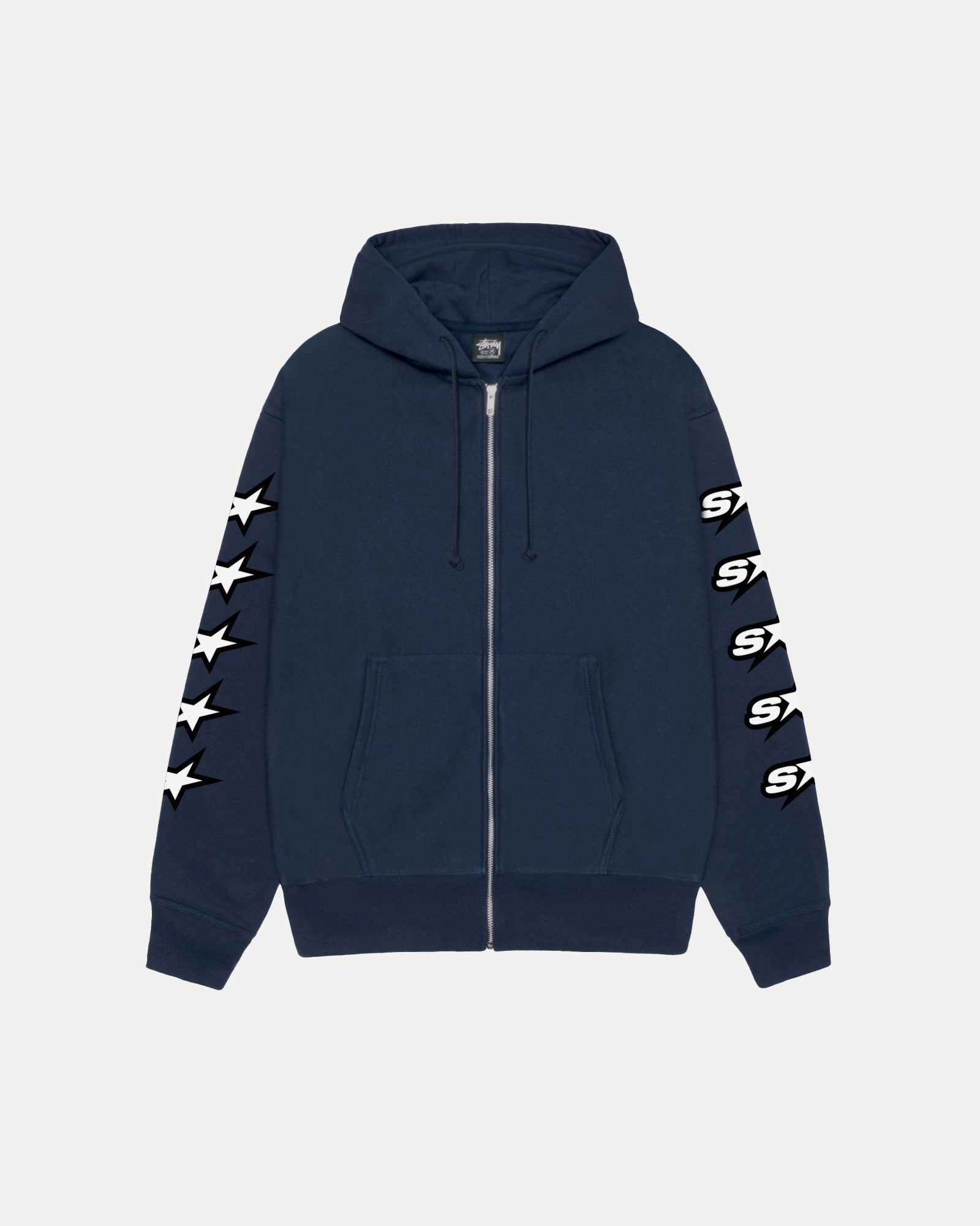 Speedway Zip Hood Mens Long Sleeve In Navy