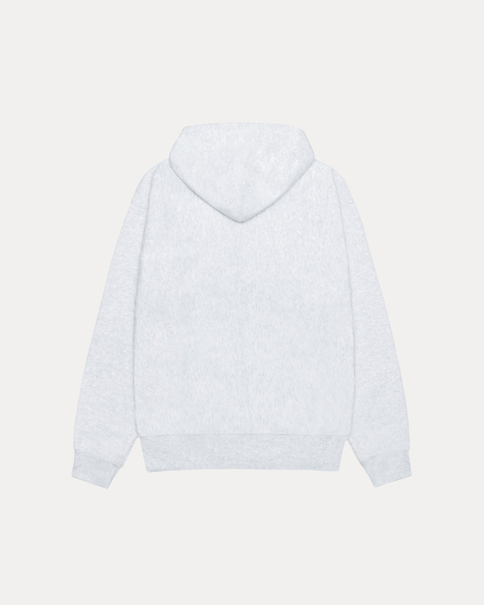 Mirror Zip Hood Mens Long Sleeve In Ash Heather