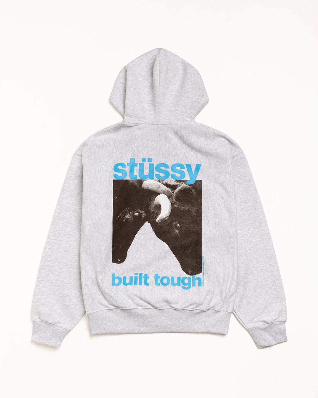 Built Tough Zip Hoodie – Ash Heather | Sweats | Stüssy Canada