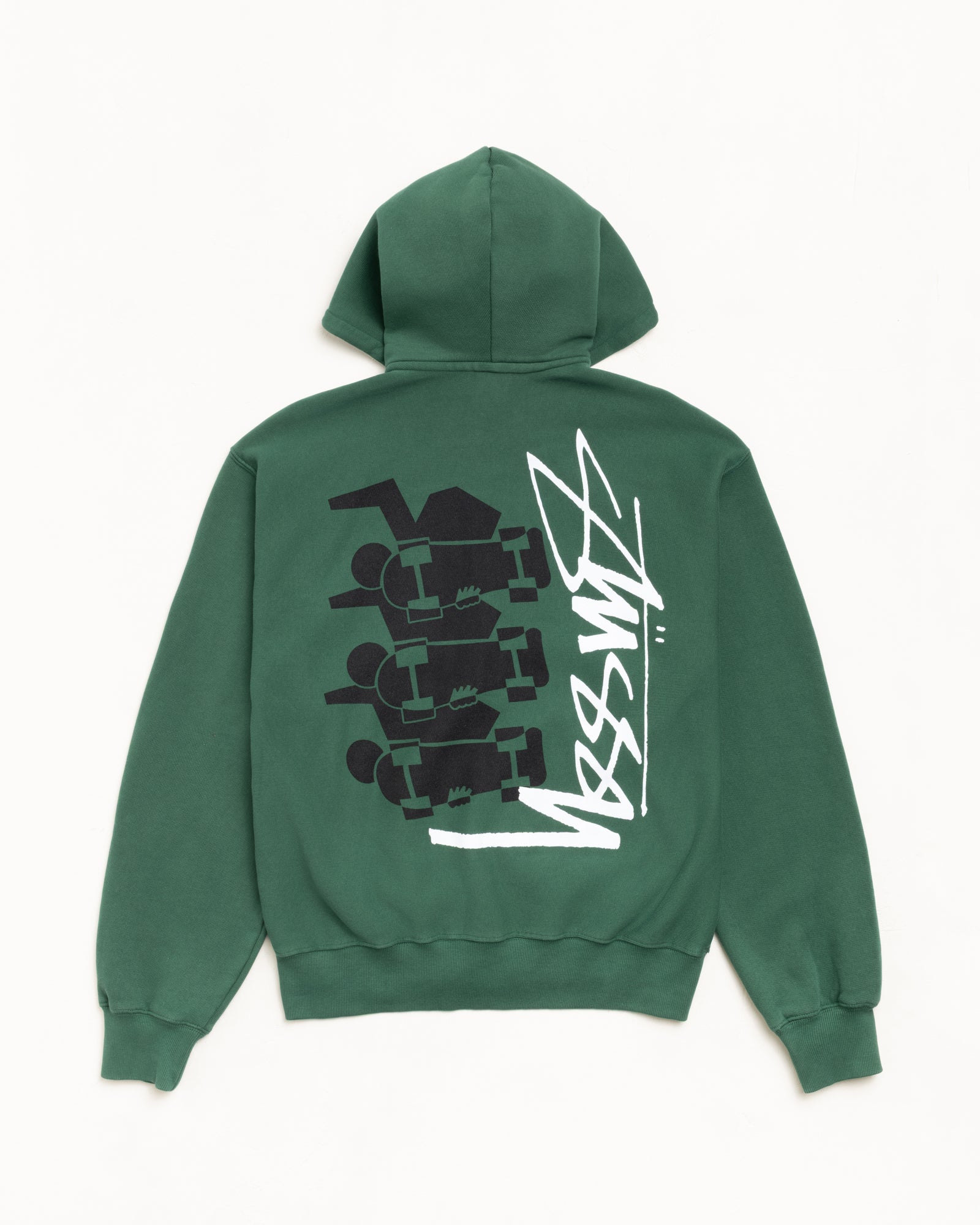Skate Stack Zip Hoodie Pigment Dyed – Pine | Sweats | Stüssy Canada