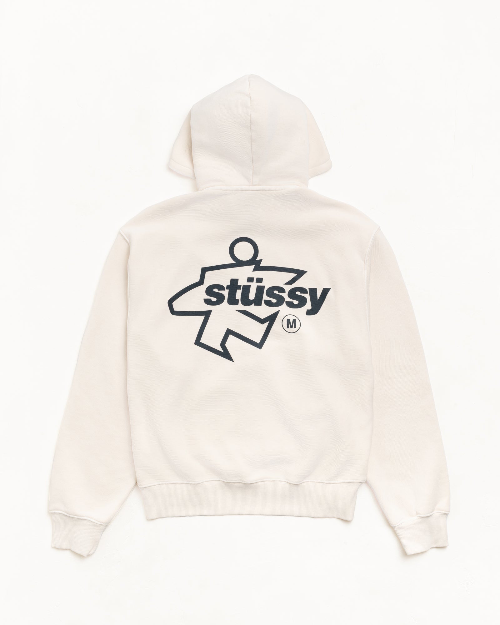 Surf Size Zip Hoodie – Bone | Sweats | Stüssy Canada