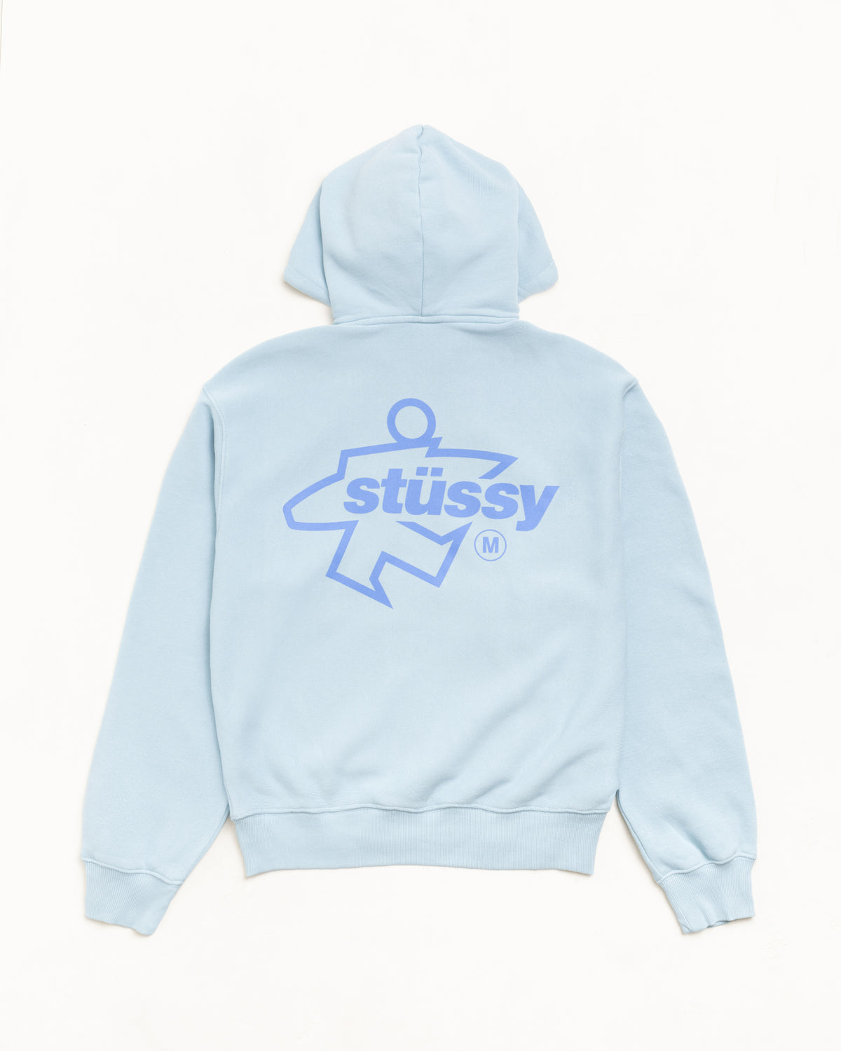 Surf Size Zip Hoodie – Sky Blue | Sweats | Stüssy Canada