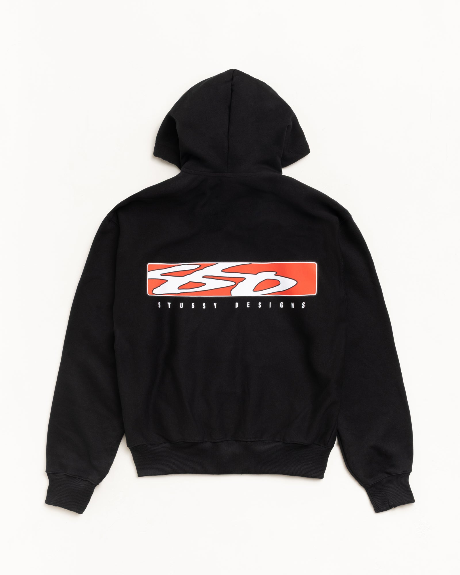 S Box Zip Hoodie – Black | Sweats | Stüssy Canada