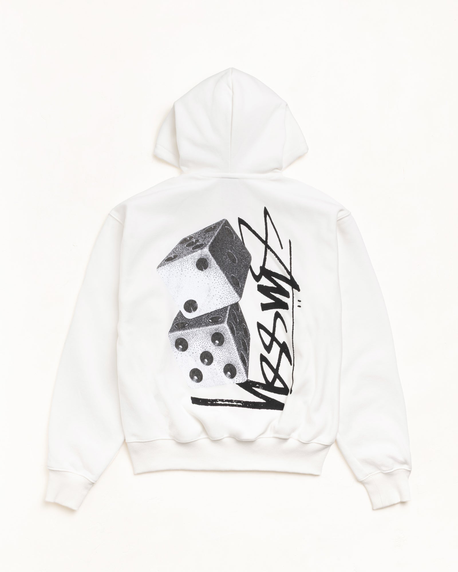 Tall Dice Zip Hoodie – Off White | Sweats | Stüssy Canada