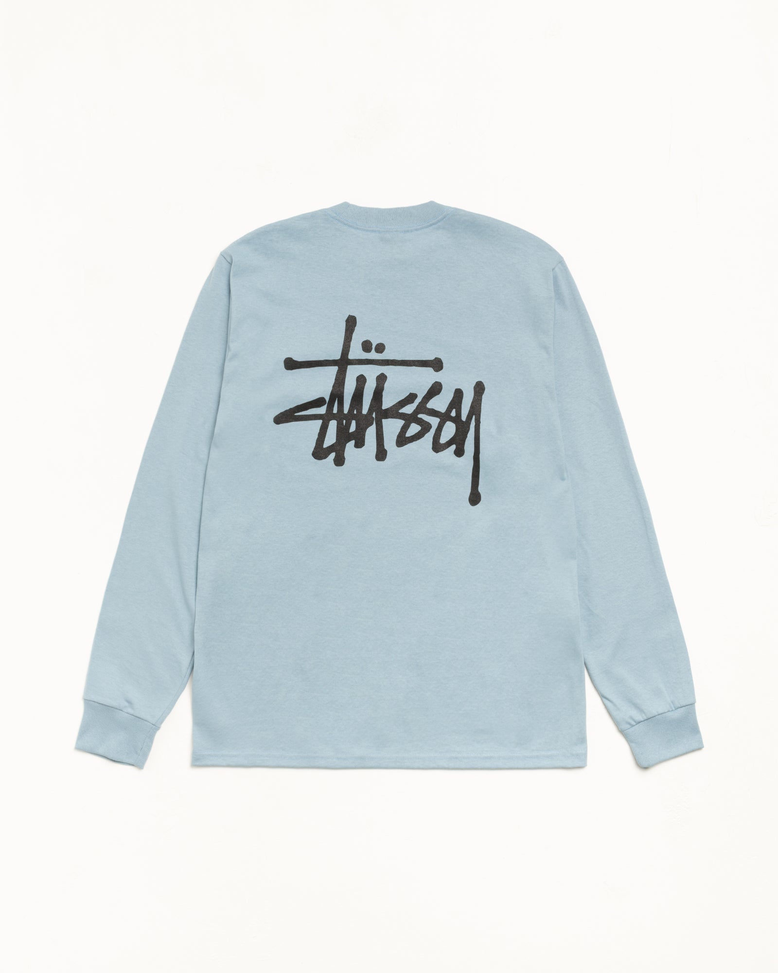 Basic Stüssy Ls Tee – Slate | Tees | Stüssy Canada