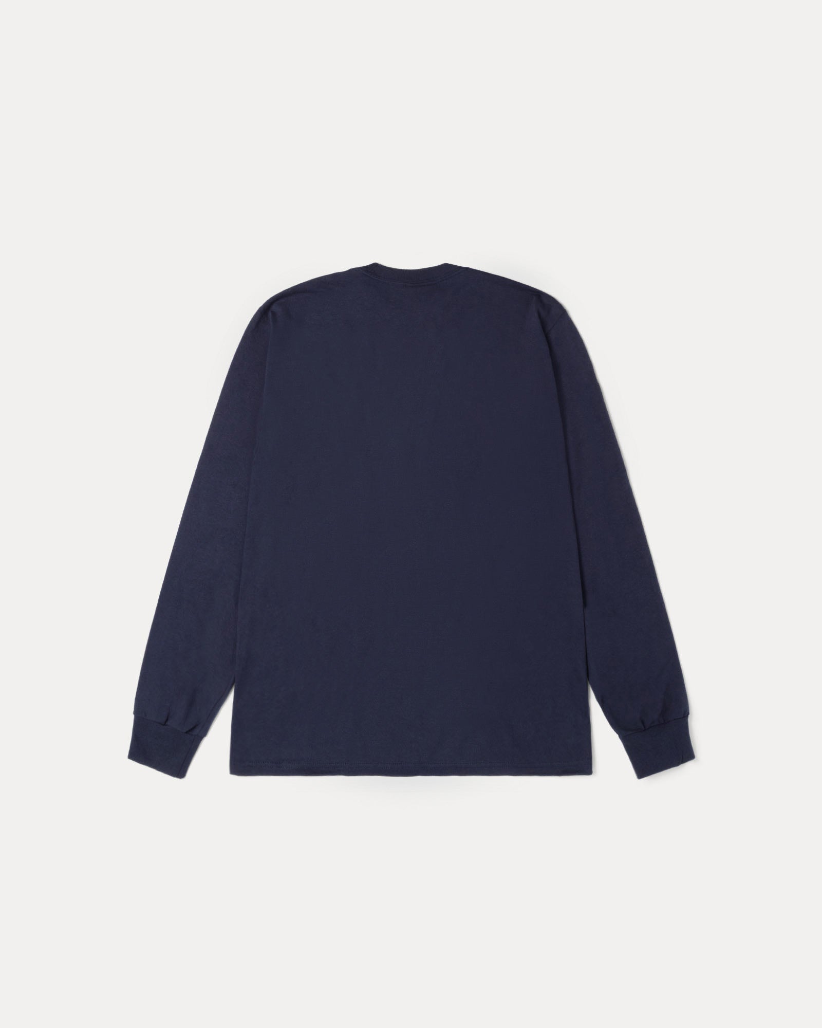 Mirror Ls Tee Mens Long Sleeve In Navy