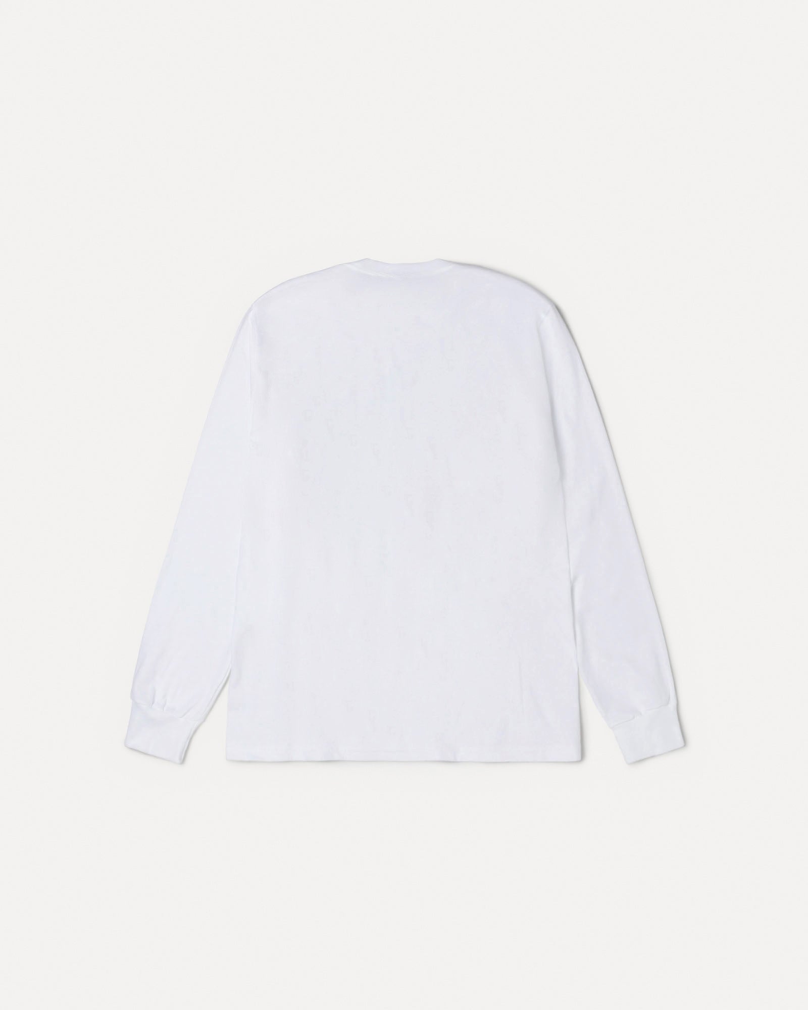 Mirror Ls Tee Mens Long Sleeve In White