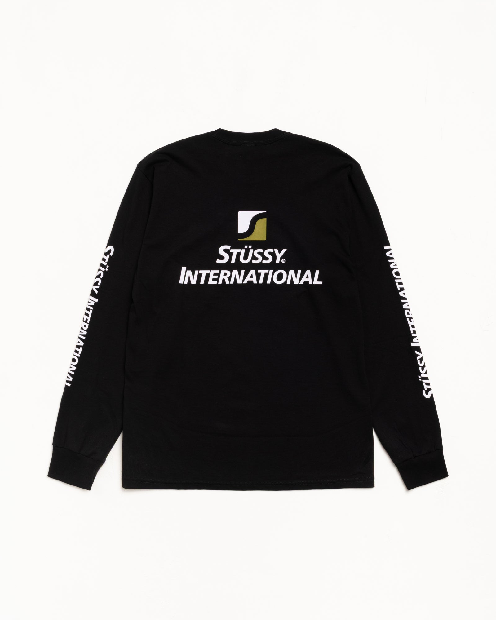 Stüssy International Ls Tee – Black | Tees | Stüssy Canada