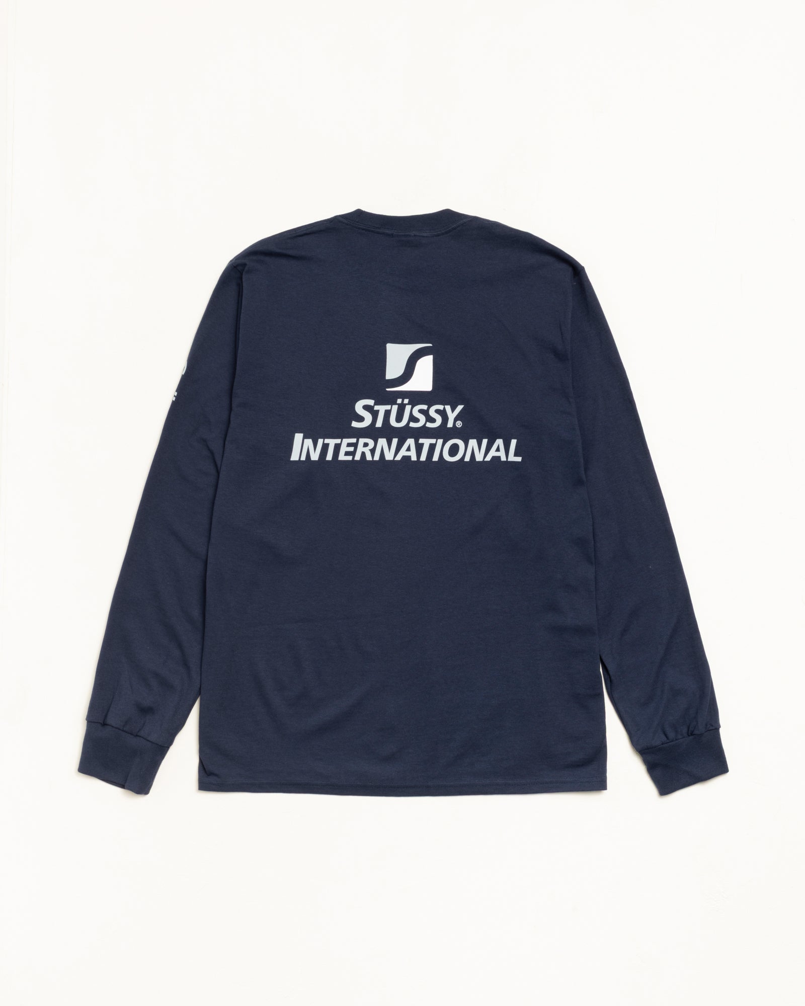 Stüssy International Ls Tee – Navy | Tees | Stüssy Canada