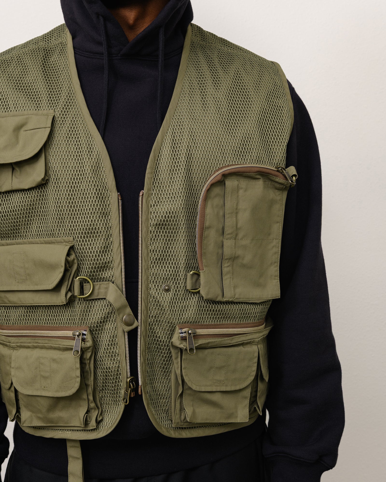 Denim Tears Fishing Vest – Green | Outerwear | Stüssy Canada