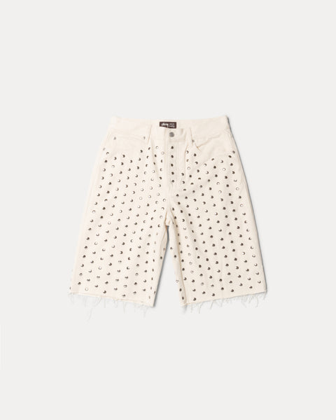 Wb Denim Short Mens Regular In Ivory