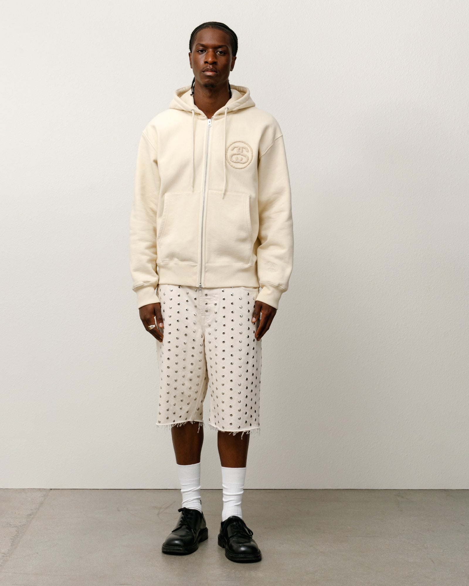 Wb Denim Short Mens Regular In Ivory