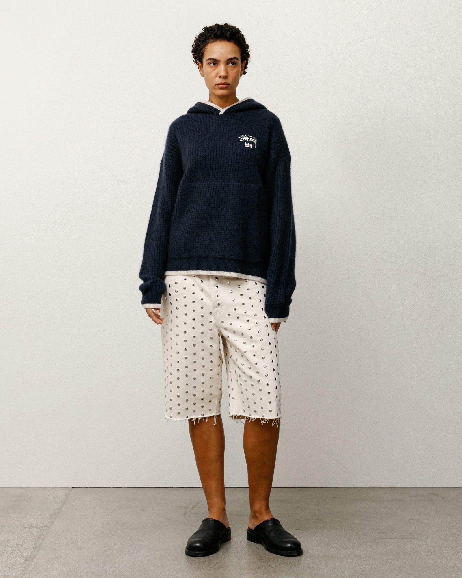 Wb Denim Short Mens Regular In Ivory