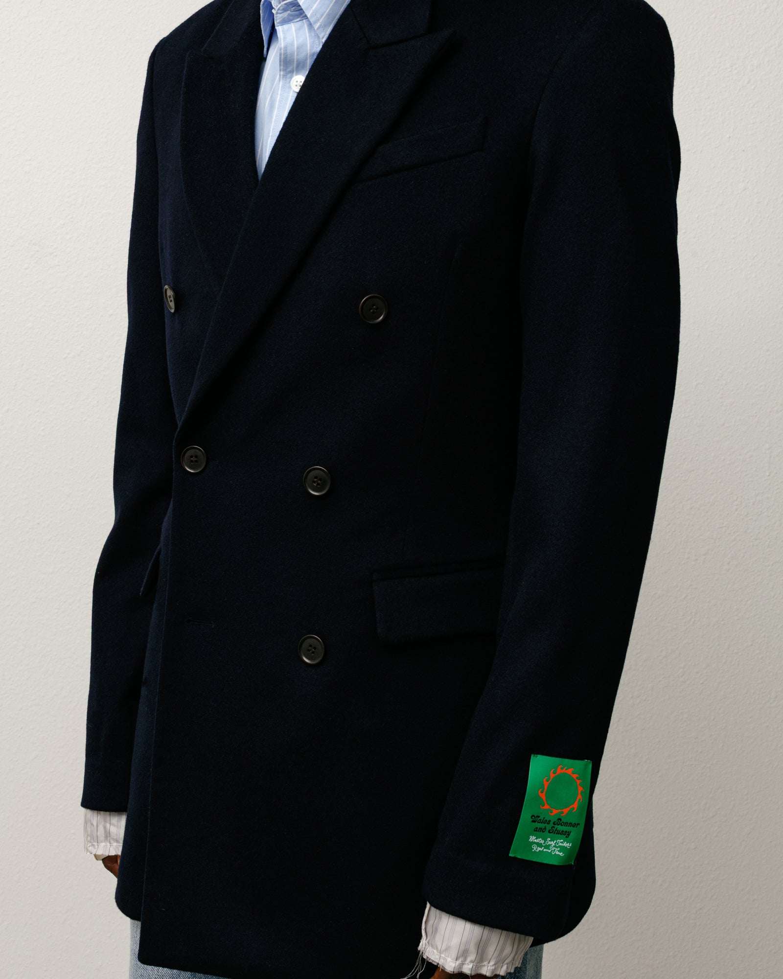 Wb Db Blazer Mens Long Sleeve In Navy